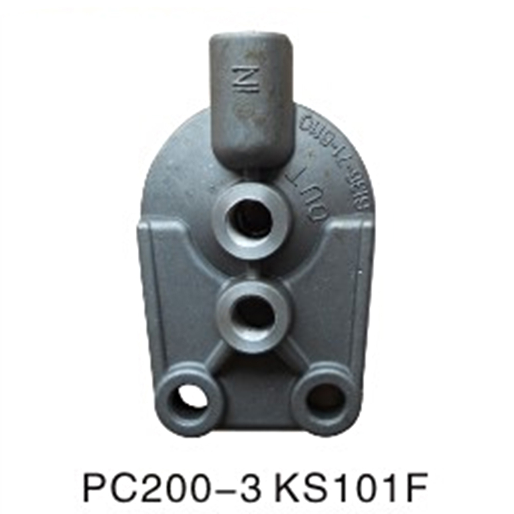 Fuel filter head  PC200-3  KS101F