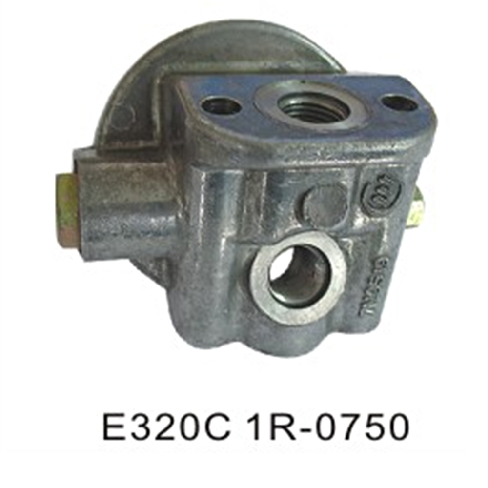 Fuel filter head,  E320C 1R-0750